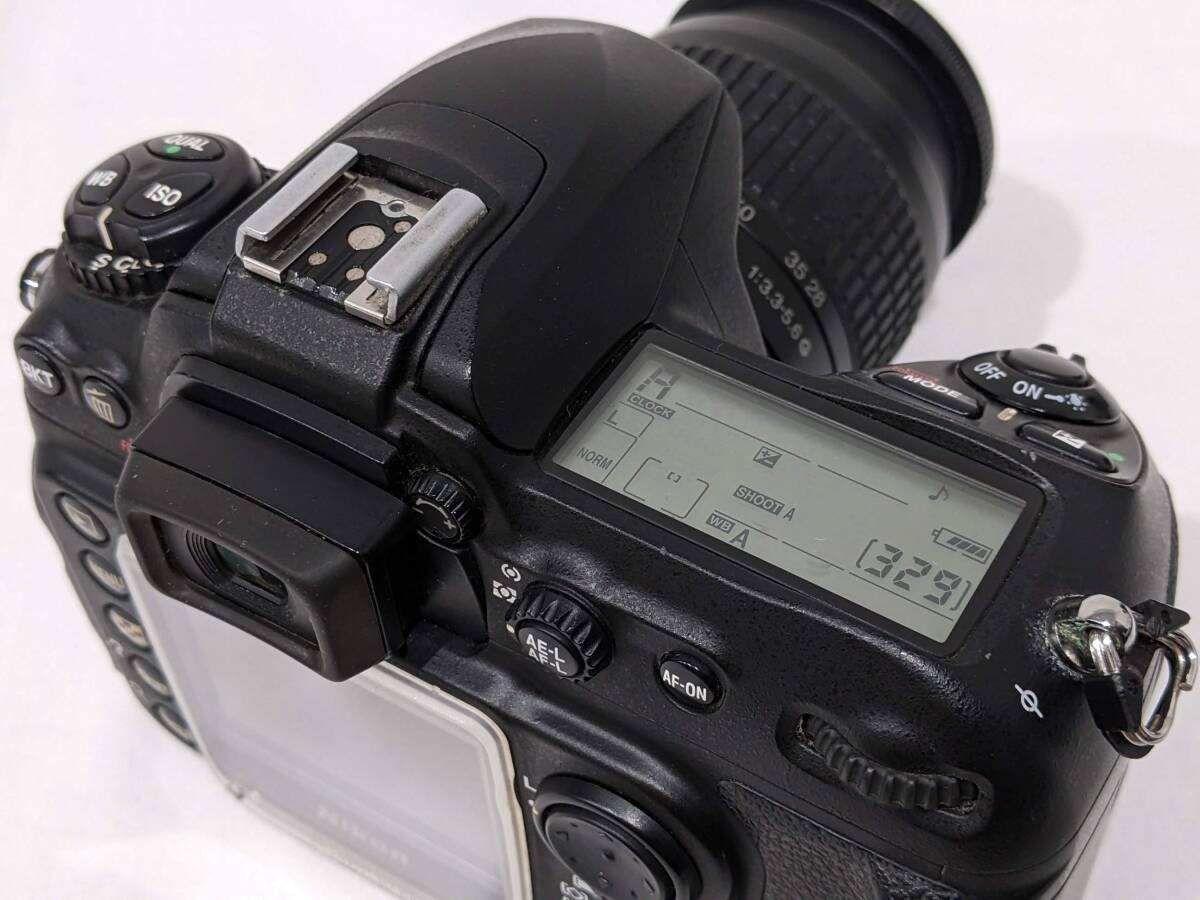 【2438】Nikon ニコン D200 デジタル一眼レフカメラ デジカメ 本体 ボディ レンズ NIKKOR ニッコール 28-80mm 1:3.3-5.6 G シャッター〇_画像5