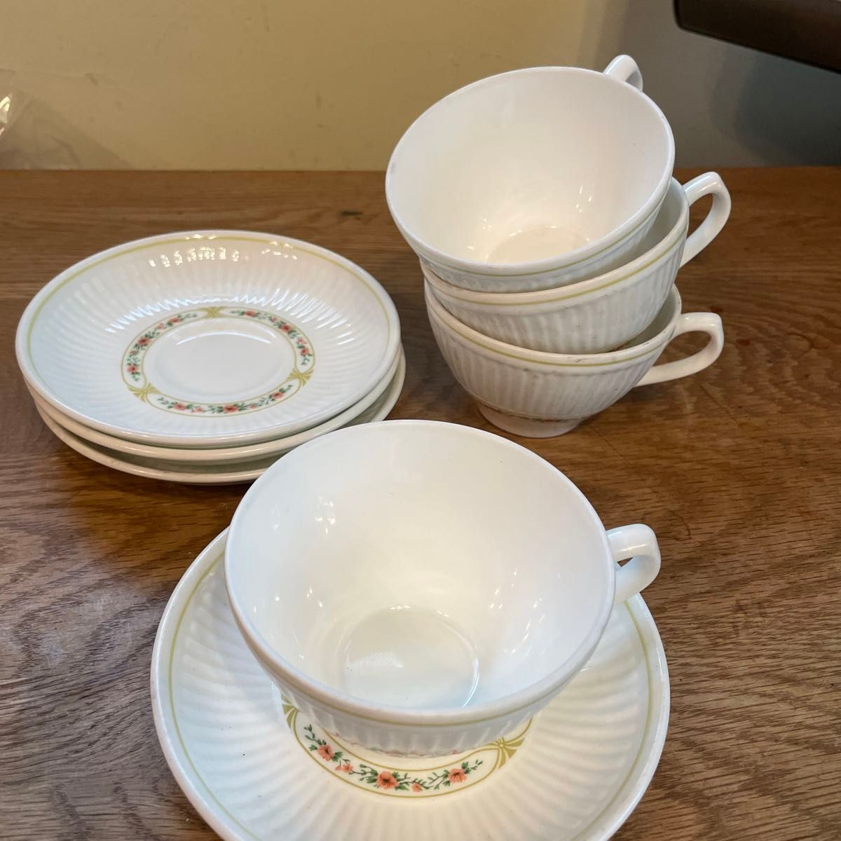 WEDGWOOD ウエッジウッド　コーヒー&ソーサー　4セット