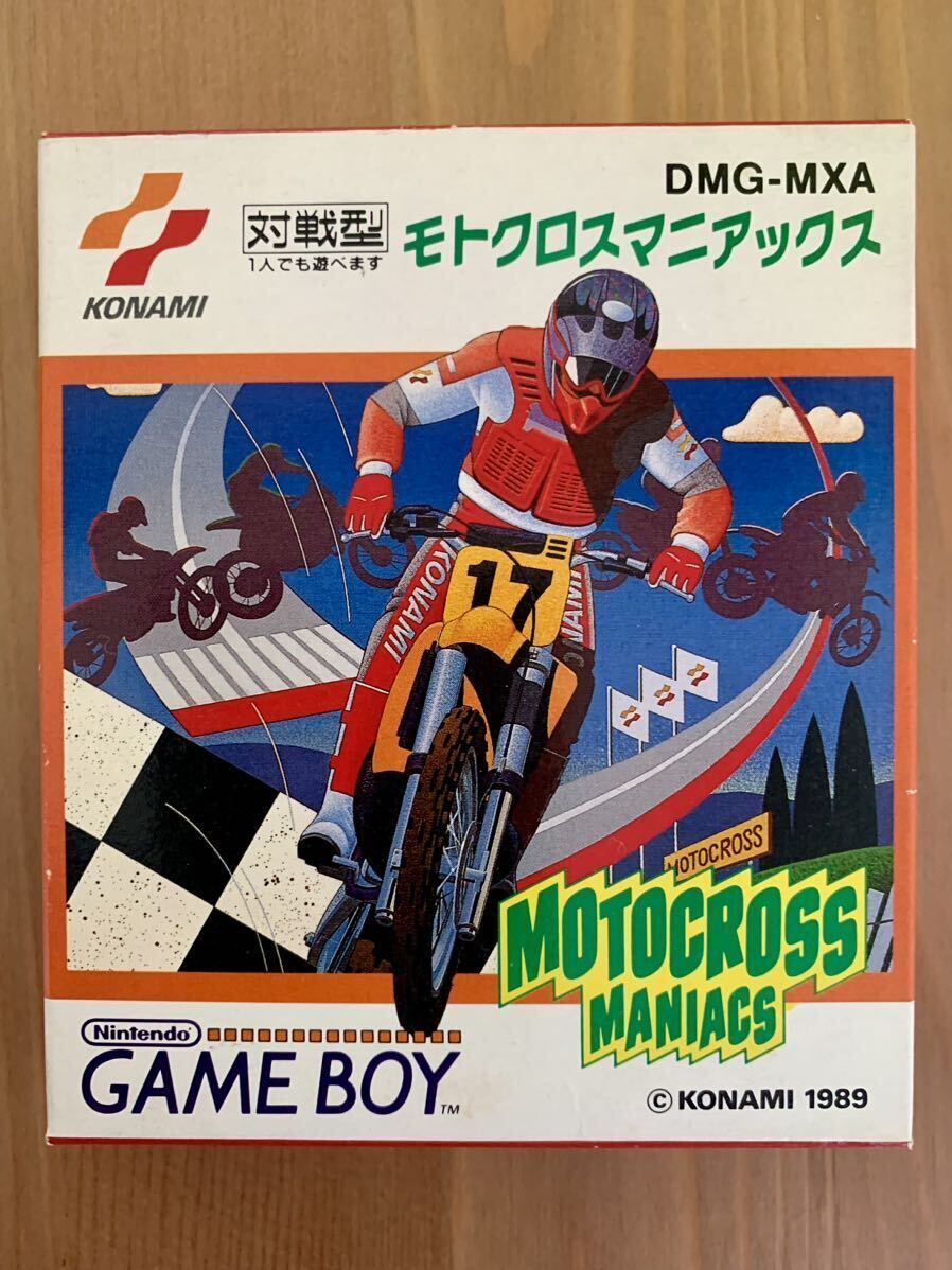 コナミ モトクロスマニアックス KONAMI Motocross Maniacs ゲームボーイ GB 【 箱・取扱説明書あり 動作確認済 ワンオーナー 美品 】の画像4