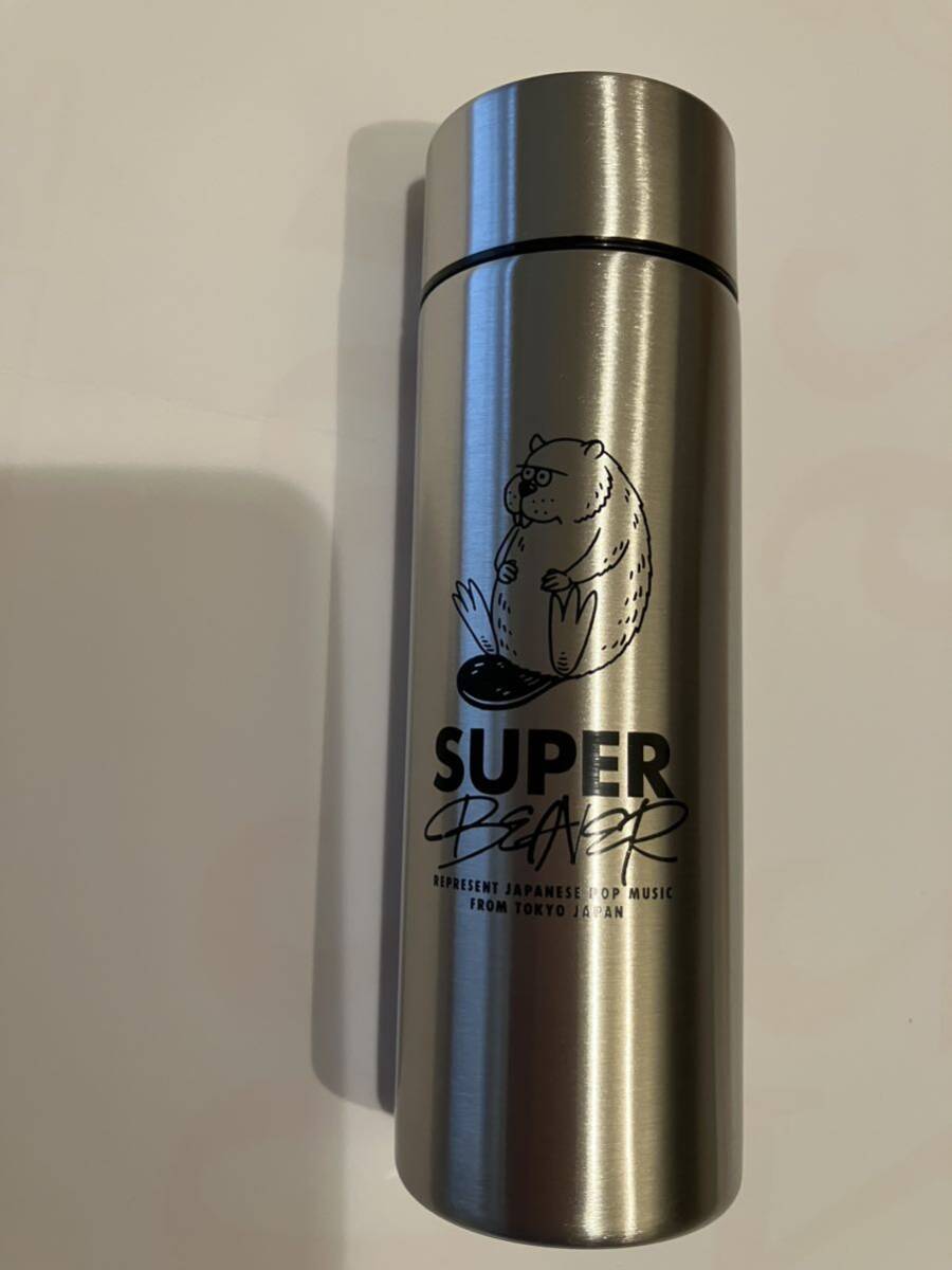 スーパービーバーSUPER BEAVERポケットサーモボトル新品シルバー_画像1