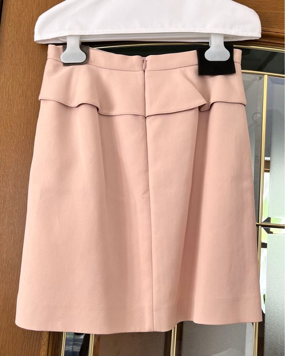【新品未着用品】RED VALENTINO レッドヴァレンティノ  リボン ピンク  ペプラム スカート 
