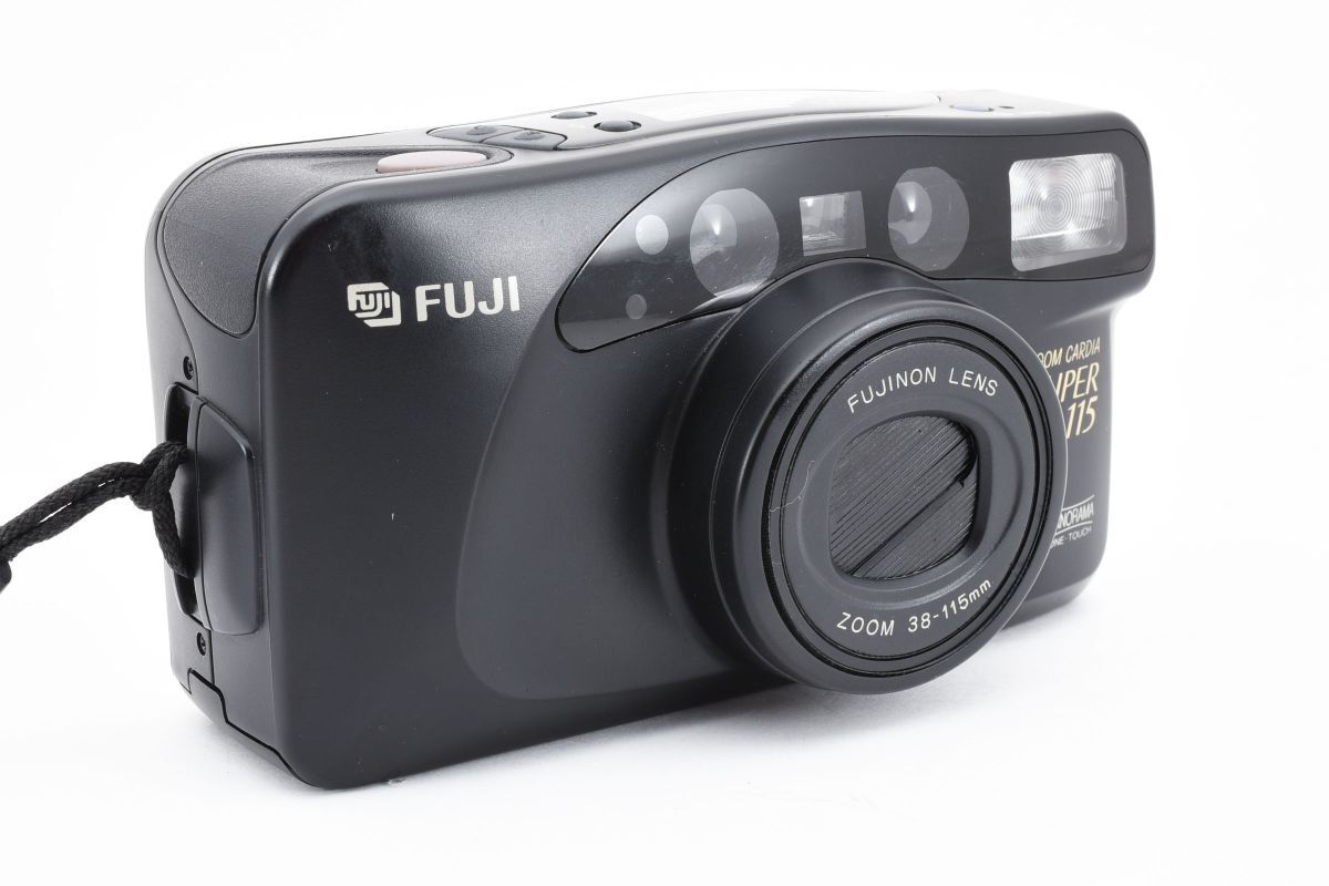 G040019★フジ Fuji zoom cardia super 115 コンパクトフィルムカメラの画像4