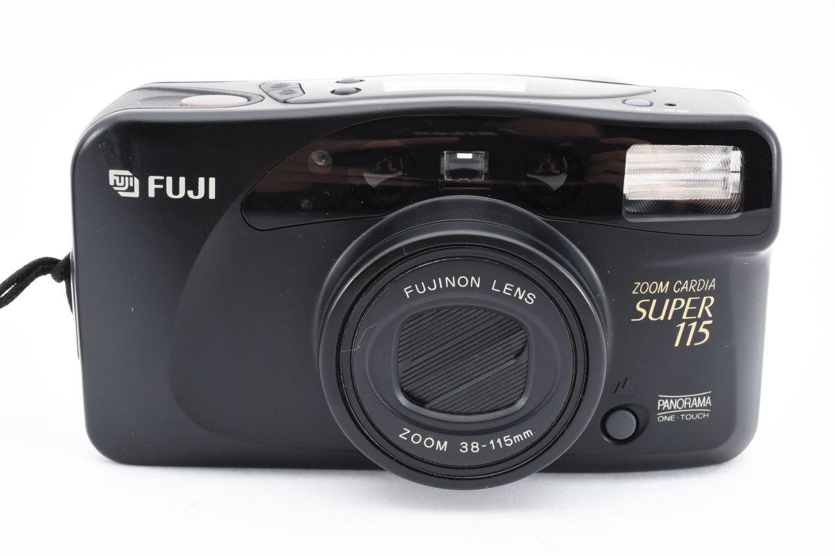 G040019★フジ Fuji zoom cardia super 115 コンパクトフィルムカメラの画像3