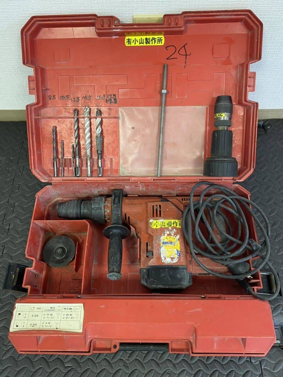 A100001★HILTI 電動ハンマードリル TE24★の画像1