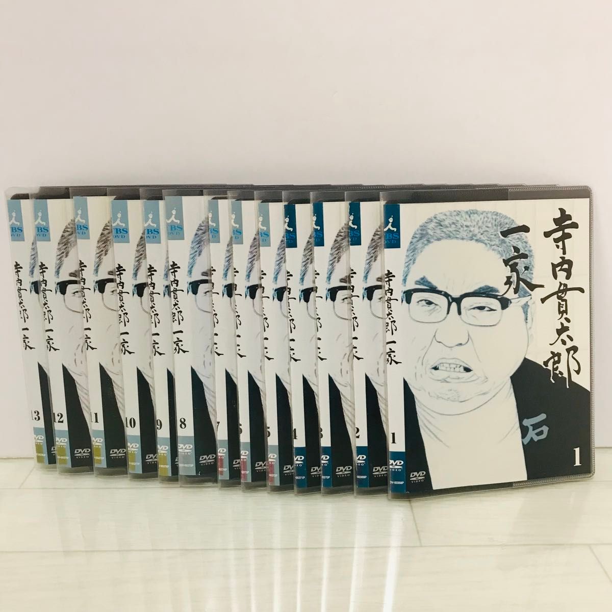 寺内貫太郎一家 DVD 全巻 1-13巻　小林亜星　西城秀樹