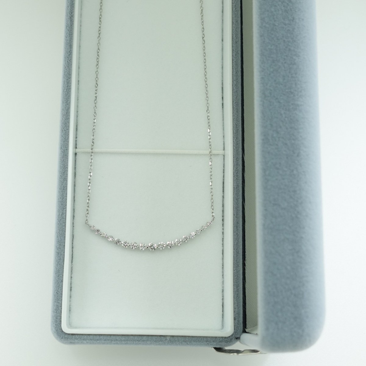 PT 0.50 carat бриллиантовое колье H&C есть различия diamond линия новый товар бесплатная доставка подарок упаковка возможно [ жемчуг Palette ]