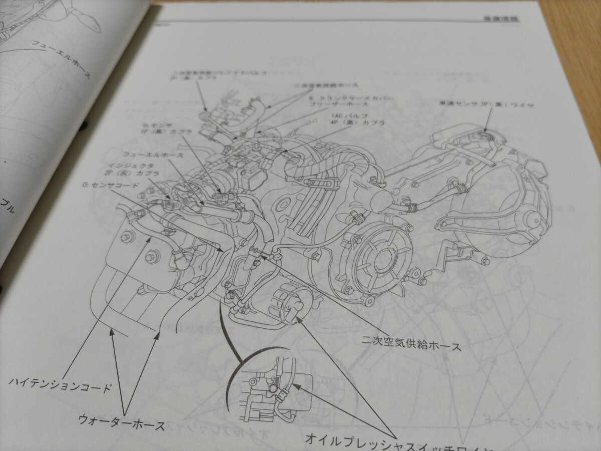 ガレージ整理！ ⑤ FAZE / ABS フェイズ SM250 / A9 [JBK-MF11] サービスマニュアル HONDA 整備書 レターパックプラスにて発送 _画像6