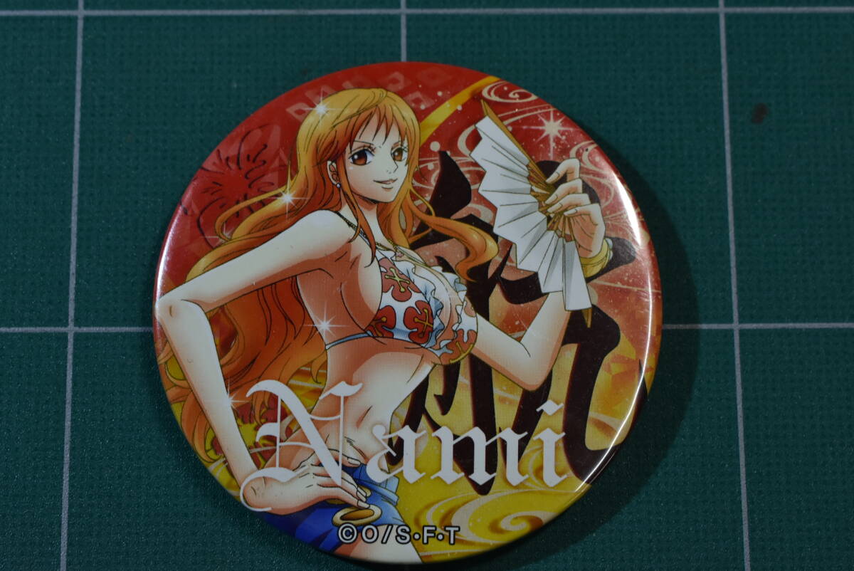 Qm318 ワンピース 輩缶バッジ 第7弾 GEAR ナミ ONE PIECE NAMI ゆうメール_画像1