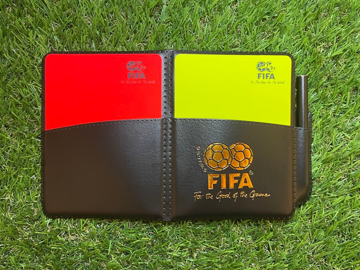 【未使用新品】 サッカー レフリー FOX40 FIFA 警告カード セット ②