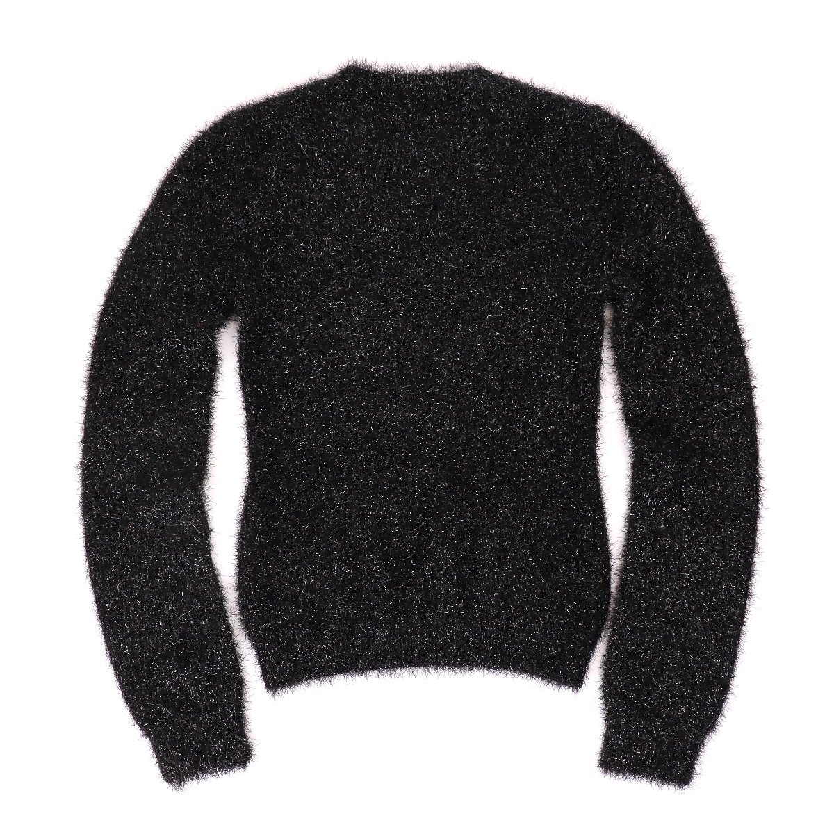 ロエベ ネグロ・スパークル セーター ブラック サイズM LOEWE HAIRY SHINY S NEGRO SPARKLE SWEAT S540Y14KBC 1100 BK/新品_画像3