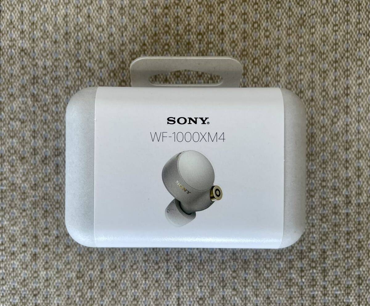 ＳＯＮＹ ソニー WF-1000XM4 (S) [プラチナシルバー] ☆新品未開封品・送料込☆の画像1