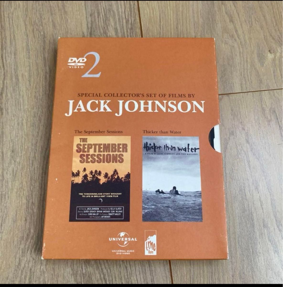 「ジャック・ジョンソン/ジャック・ジョンソン・フィルム-タンデム・セット〈初回生産限定・2枚組〉」 DVD