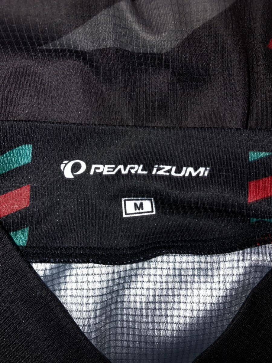 PEARL iZUMI パールイズミ 半袖 サイクルジャージ Mサイズ 黒 ブラック 自転車の画像3