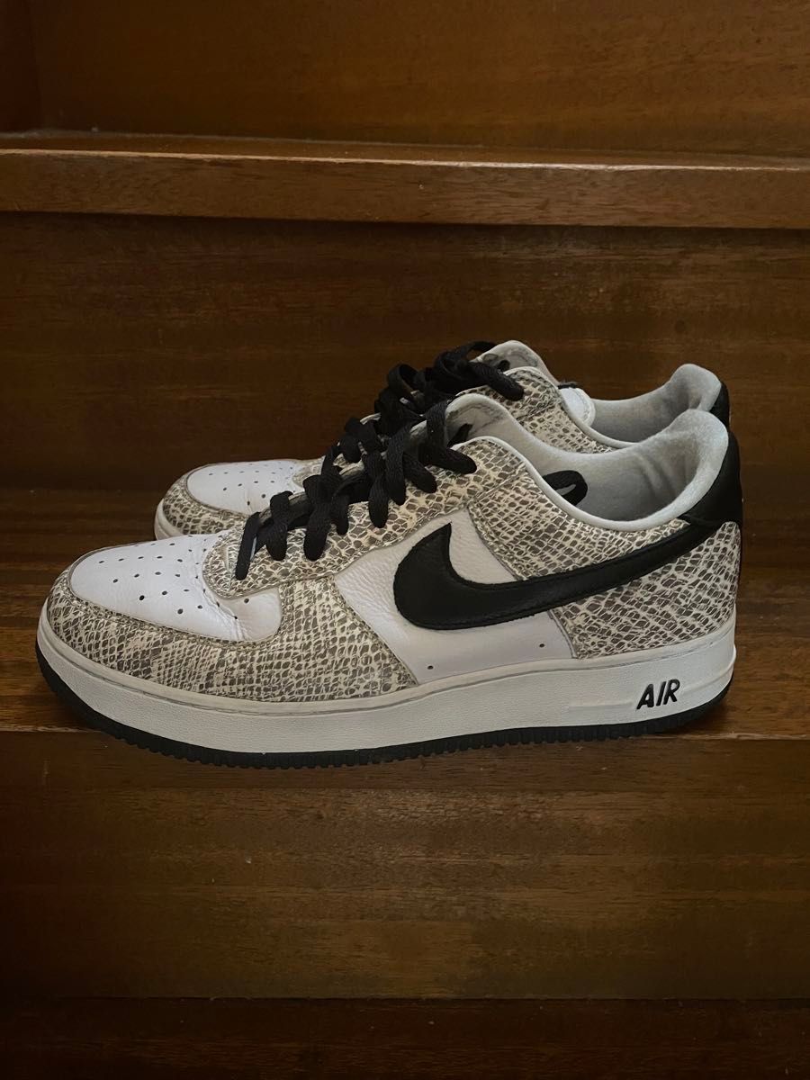NIKE  AIR FORCE 1 LOW RETRO SNAKE  白蛇 27cm 