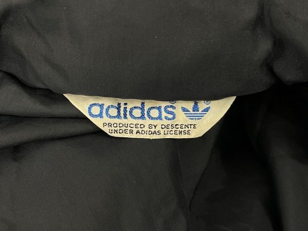 r1_7055w * нестандартный рассылка * 80s Descente бирка Adidas Originals Vintage нейлон жакет нейлон 100% L размер 