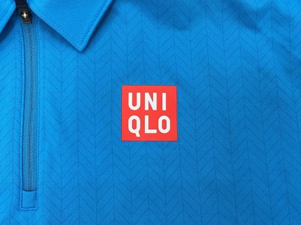 r1_7041ｗ ★定形外 配送★ UNIQLO ユニクロ ジョコビッチ 着用モデル テニスゲームシャツ 2016年全米オープン Mサイズの画像3