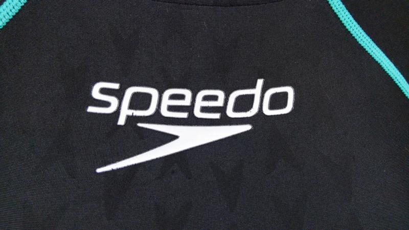 r1_6977r ★定形外 配送★ speedo スピード SD40H3SF Fina承認 ウロコ フレックスシグマセミオープンバックニースキン 競泳水着 Mサイズの画像4