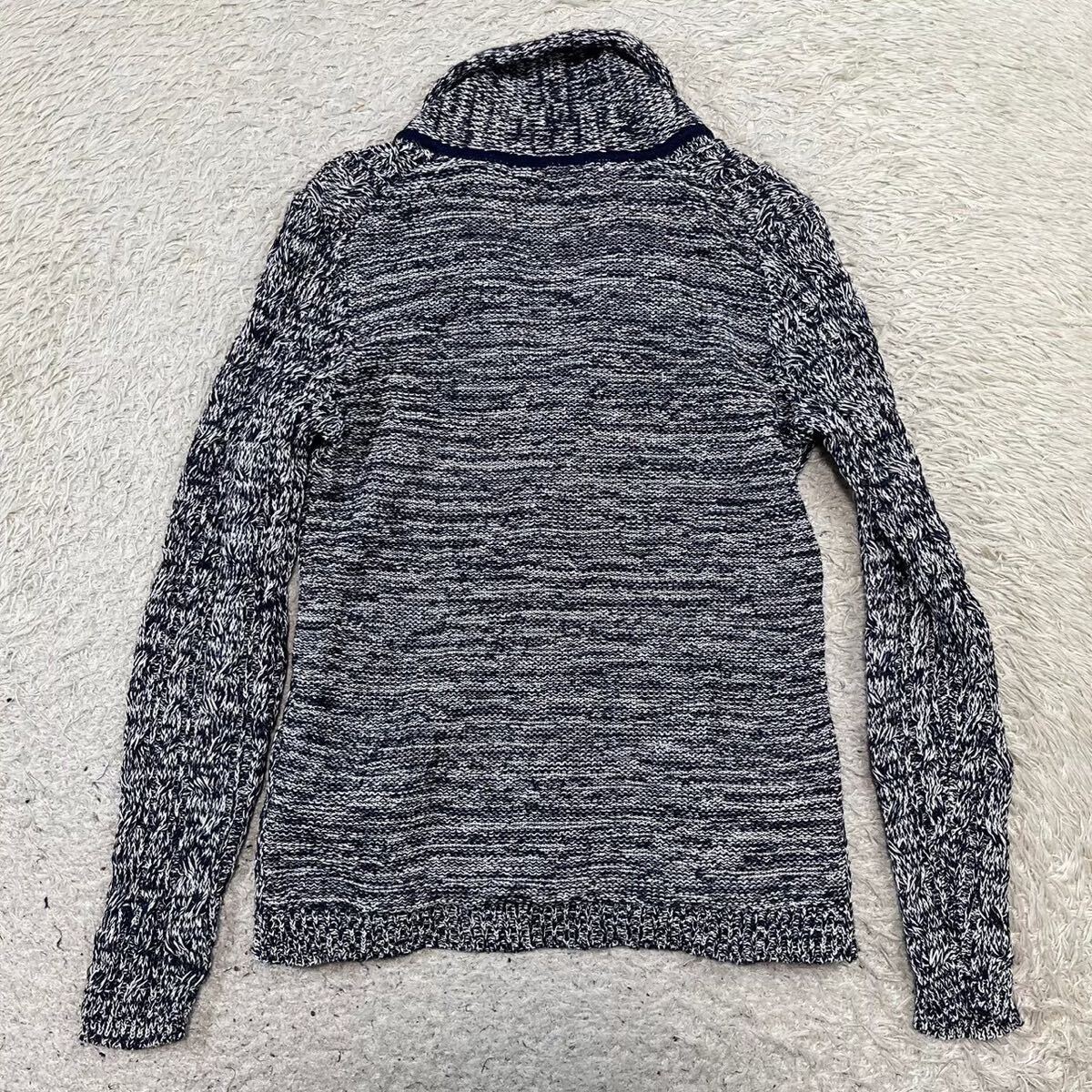 トゥモローランド　トリコット【人気の一着】TOMORROWLAND tricot カーディガン　ジャケット　ニット　ショールカラー　グレー　M_画像9