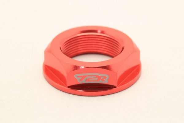 ステムナット【 NSR50 / 80 】　[ レッド ] 　ミニバイク　NSRmini　NSF100　T2Racing_画像1