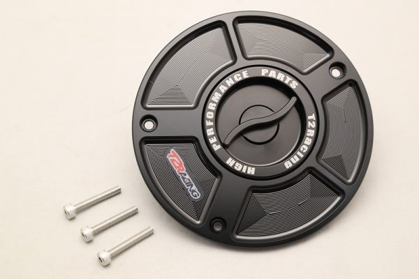 1円売切！フューエルタンクキャップ 【 HONDA系 】 [ 選べる色！ブラック / レッド / ゴールド ] NSR250R T2R アルミ製の画像4