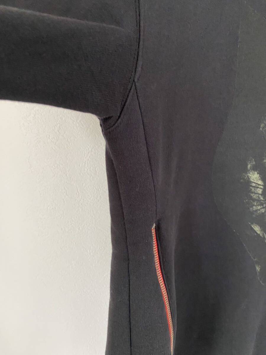 RIKA☆リカ　サイドジップ半袖スウェット&Tシャツ アニマルプリント　XS 《美品》_画像5