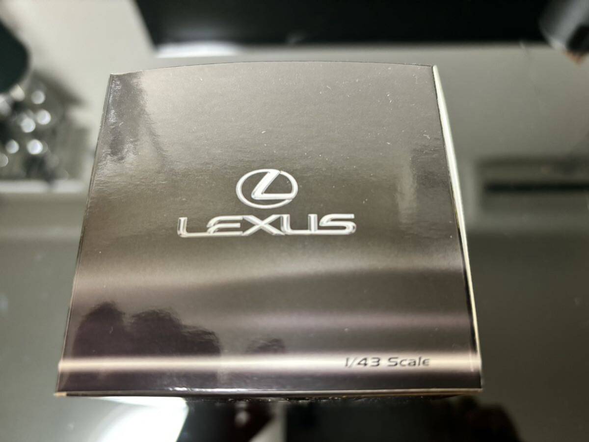 レクサス LX600 43/1 京商 ミニカー ホワイト ソニッククォーツの画像3