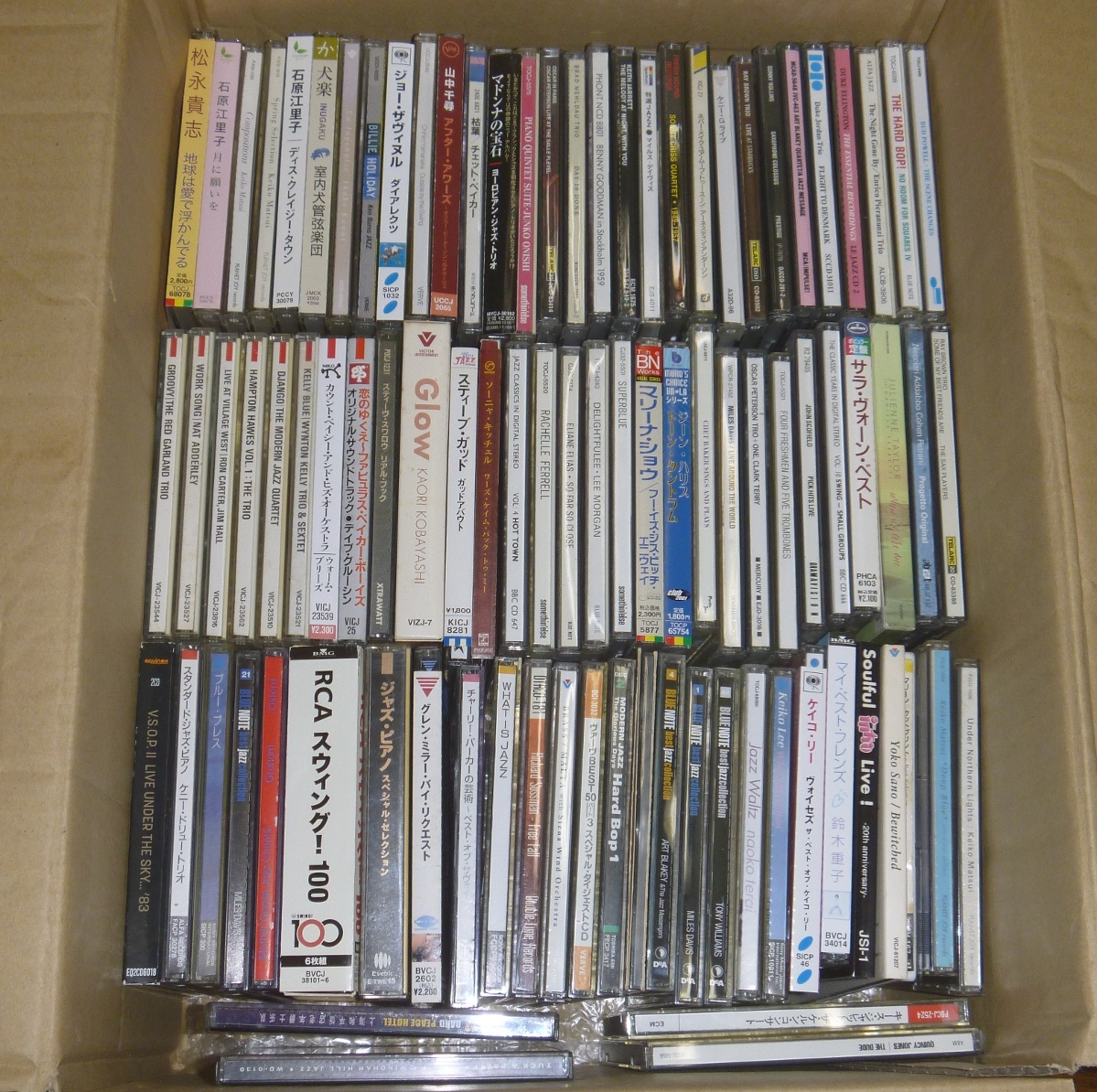 ジャズ関連CD 国内盤・輸入盤 約90枚まとめて 和ジャズ・フュージョン・ヴォーカル・オムニバス盤・セットCDの一部など含む JAZZの画像1