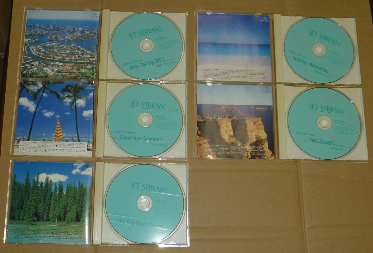 【ジャンク/収納BOX・解説書欠品】10枚組CD:JAL JET STREAM Flight of Fantasy / avex trax(AKCK-30041/50) 城達也 ジェットストリームの画像4