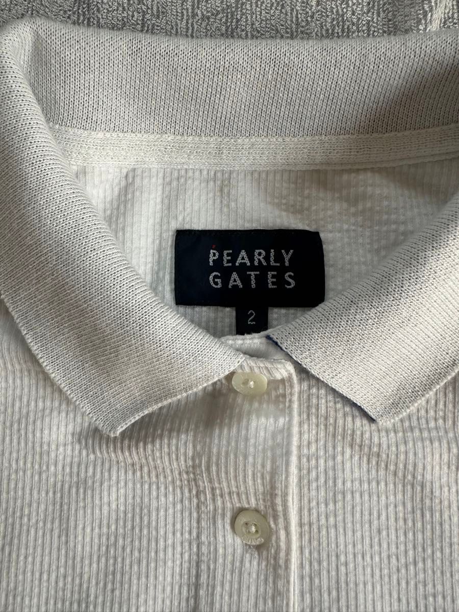 PEARLY GATES パーリーゲイツ 半袖ポロシャツ　サイズ2
