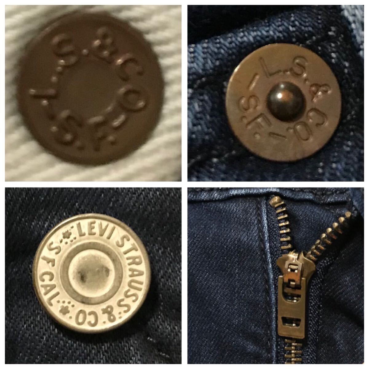 漢の1着 リーバイス Levi’s 502 W30 革パッチ ストレッチデニム ストレート メンズ ジーパン デニム の画像9