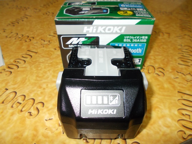 Hikoki バッテリー 36V 2.5Ah / 18V 5.0Ahの画像3