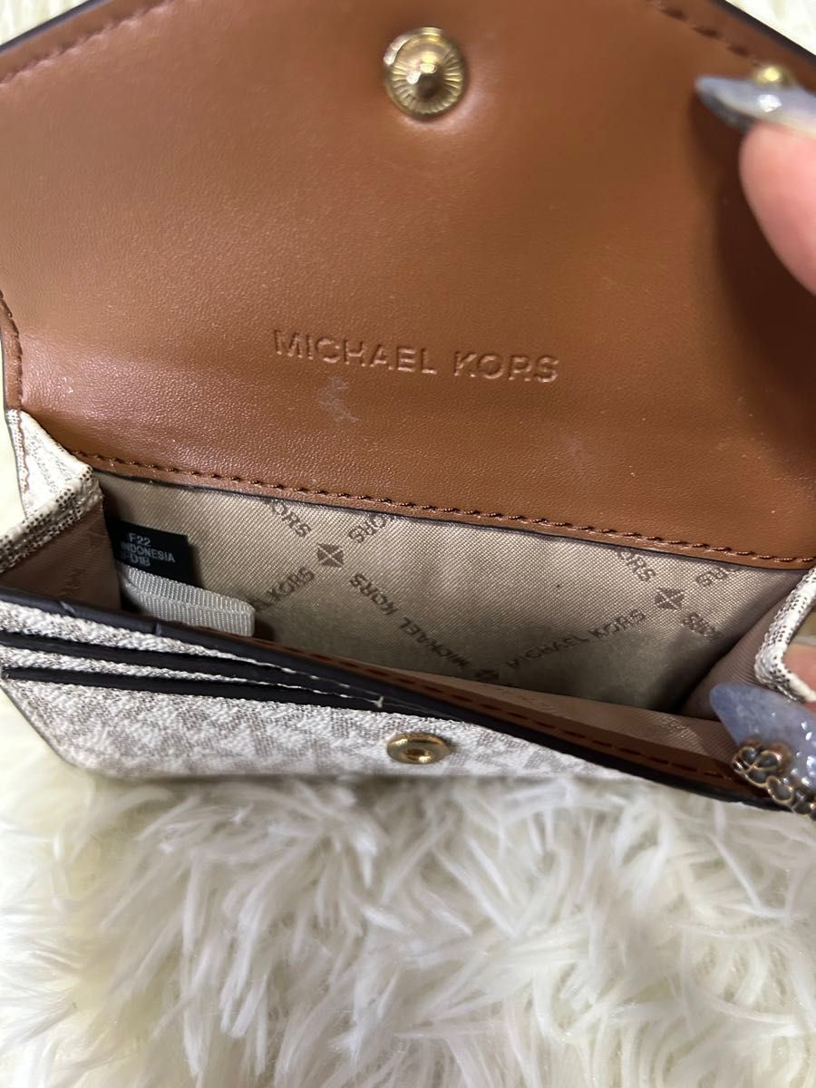 ★SALE、お値下げ不可★☆未使用に近い☆ MICHEAL KORS  マイケルコース カードケース