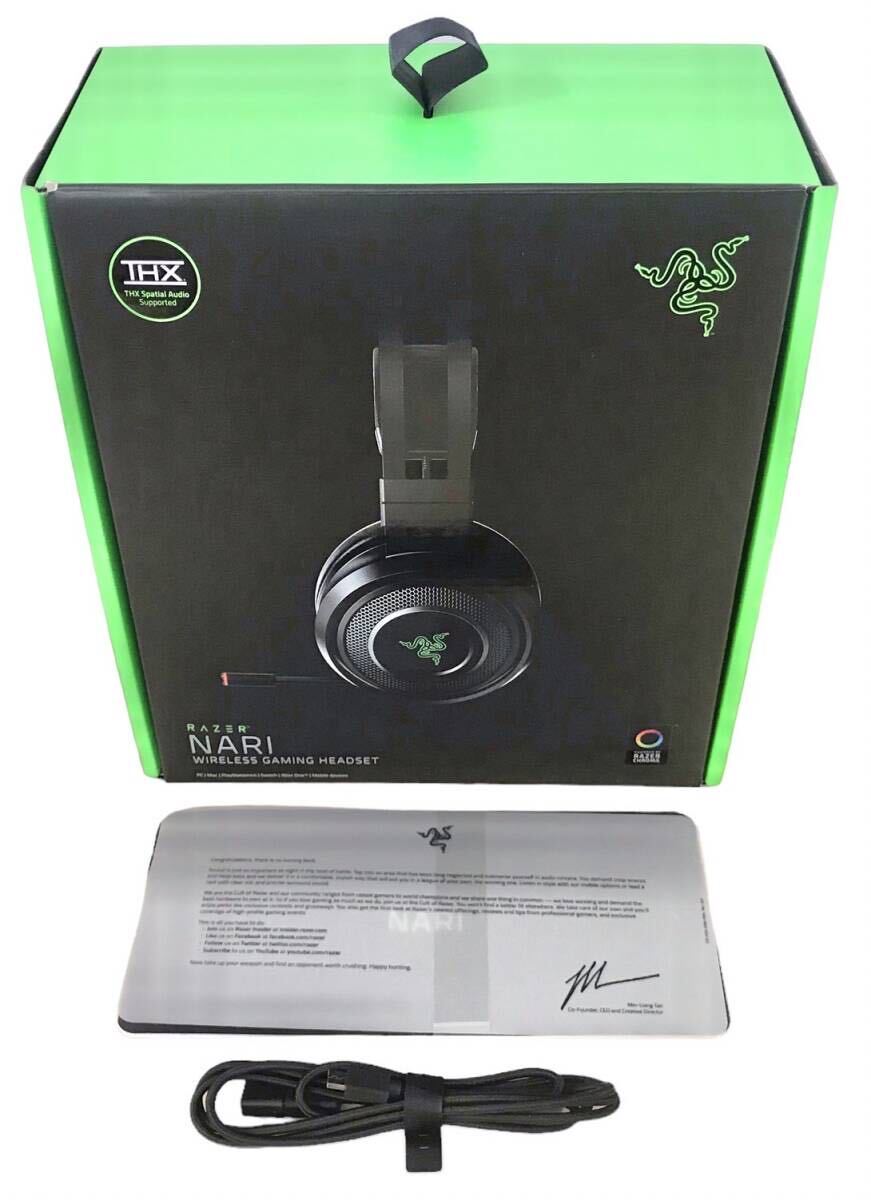 HFD1218 ★良品★ Razer レイザー Nari ゲーミングヘッドセット