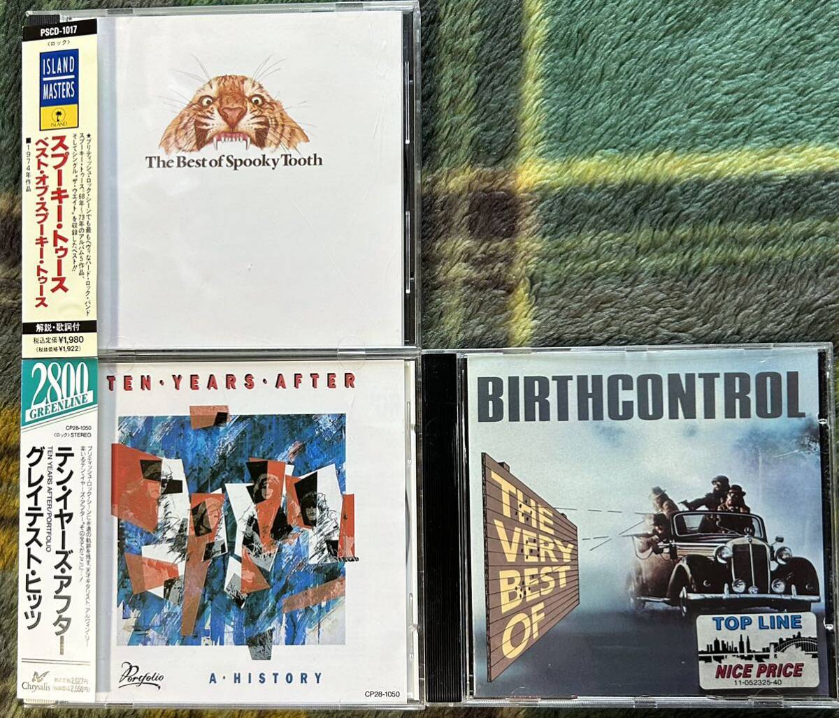 70'Sハードロック　SPOOKY TOOTH　アルヴィン・リー　TEN YEARS AFTER　BIRTHCONTROL　BEST　FOREIGNER　BOXER　JUDAS PRIEST　GAMMA RAY_画像1