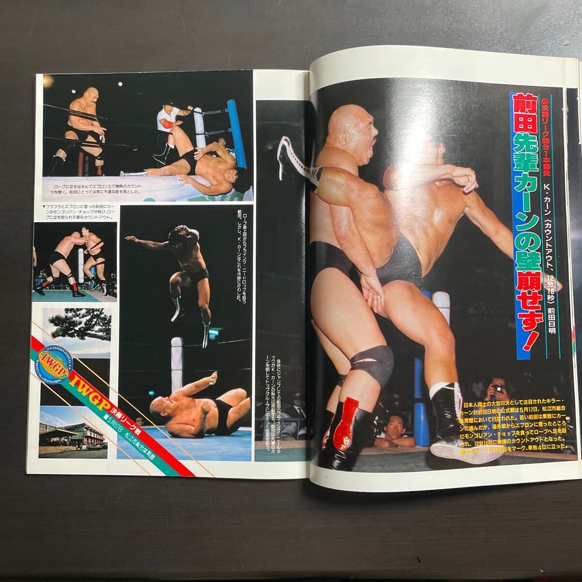 ゴング7月号増刊 1983年 IWGP プロレス写真画報 ゴング・ベスト・アルバム・シリーズ⑨ 昭和58年の画像6
