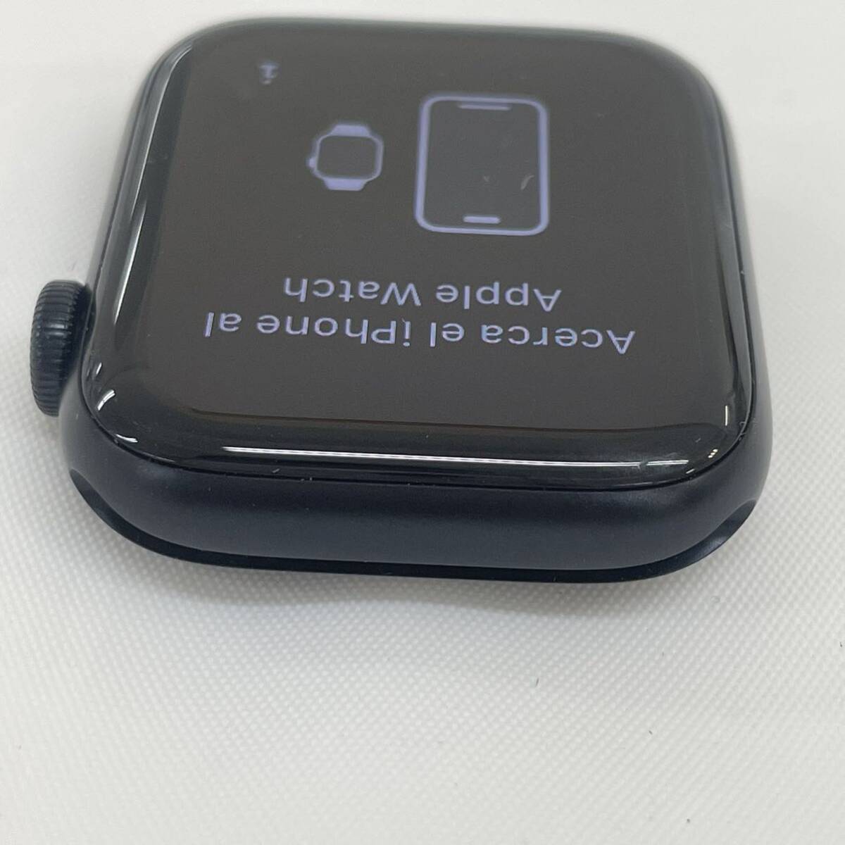 ●1円~ Apple Watch ミッドナイト アルミニウムケース SE 第二世代 44mm ナイキ ゴム バンド 45mm GPS MRTX3J/A 保証有 バッテリー100%の画像7