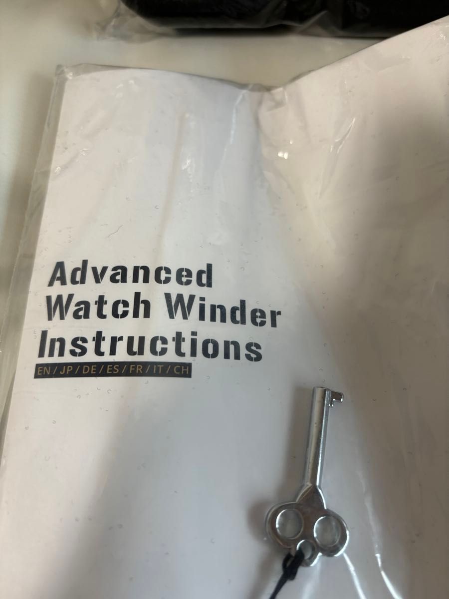 新品未使用　Watch Winder ウォッチワインダー　ワインディングマシーン　JINS&VICO ４本巻&4本収納