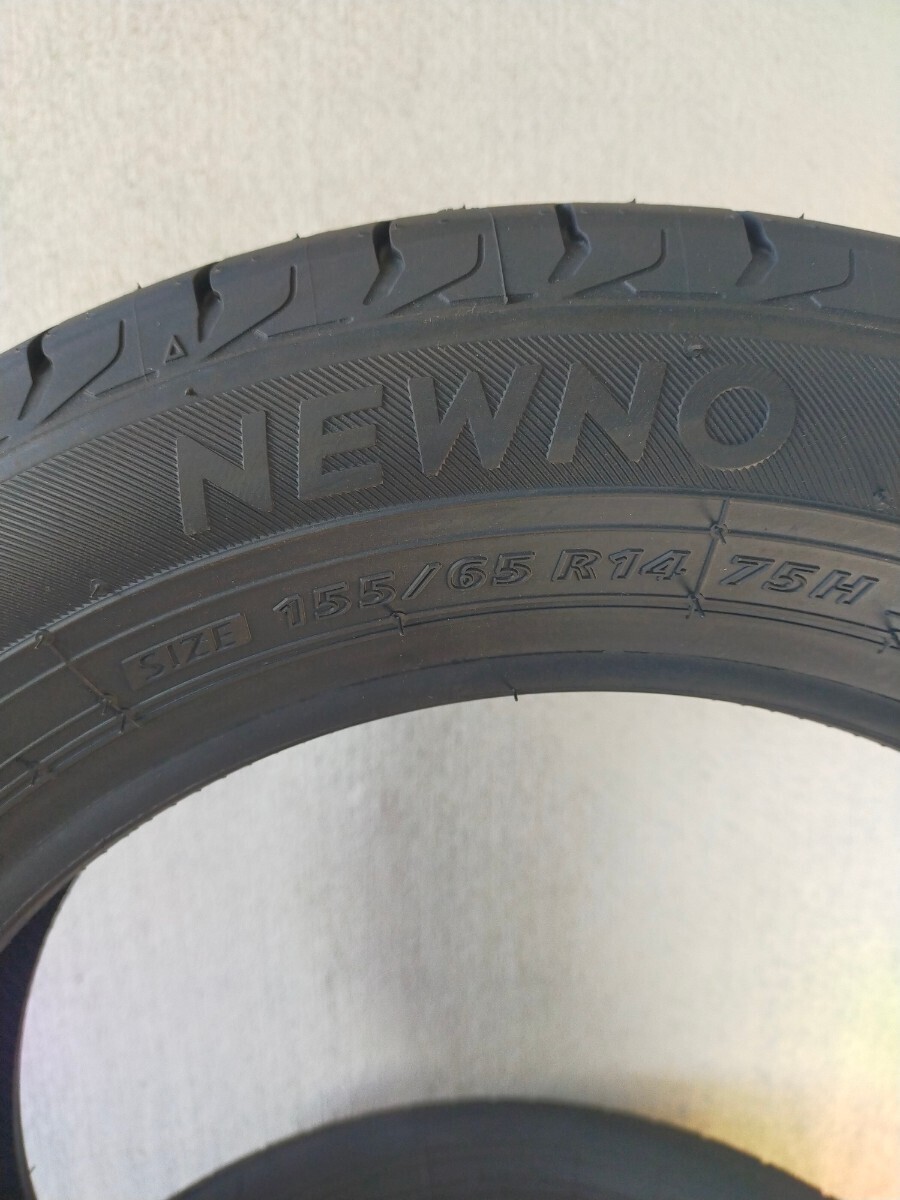 BRIDGESTONE NEWNO ニューノ夏タイヤサマータイヤ155/65R14 75H 2024年製新品4本セット の画像2