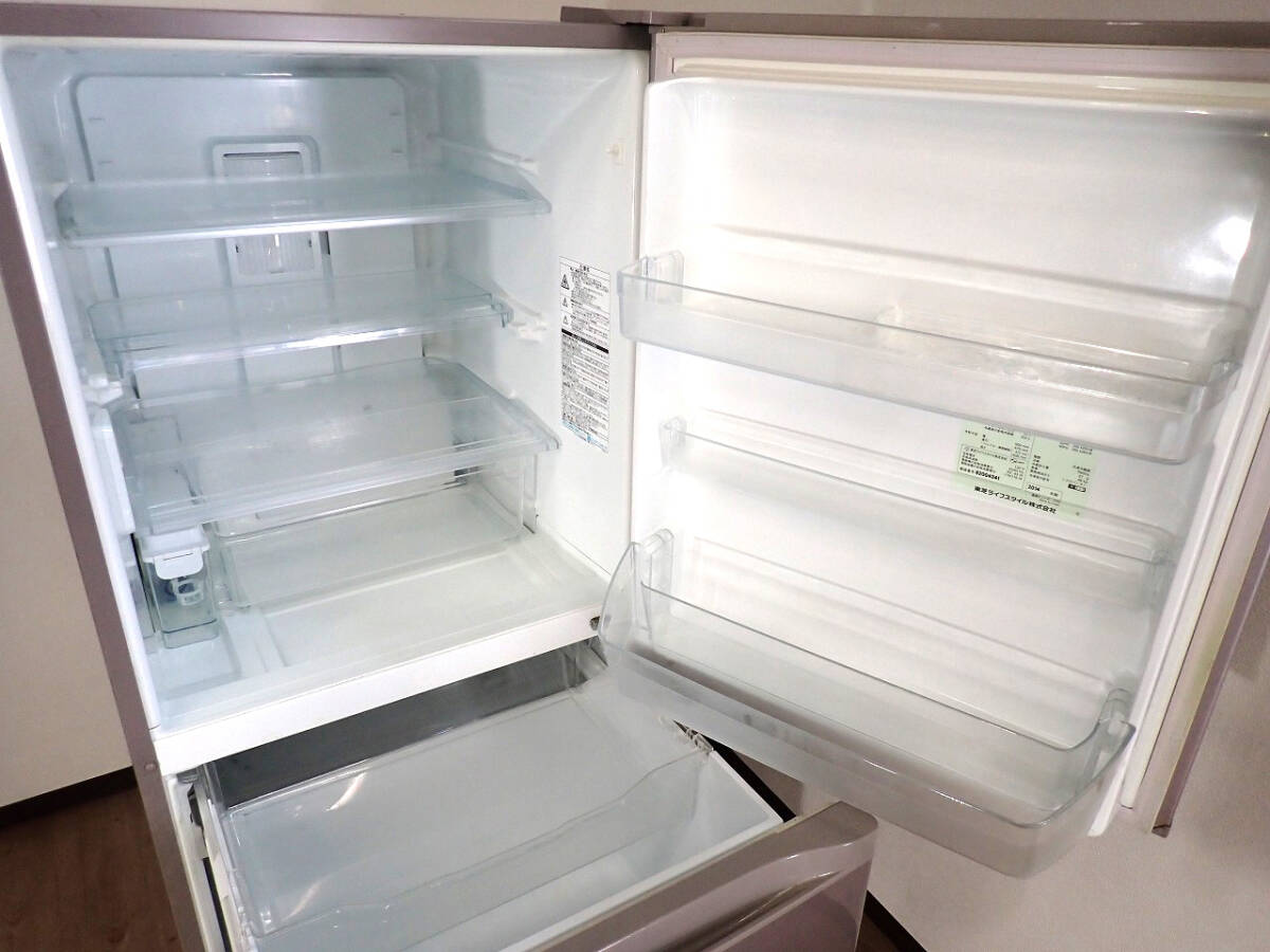 中古冷凍冷蔵庫TOSHIBA GR-G34S(NP) 東芝340L 右開き3ドア2人 中古冷凍冷蔵庫TOSHIBA GR-G34S(NP) 東芝340L 右開き3ドア2人