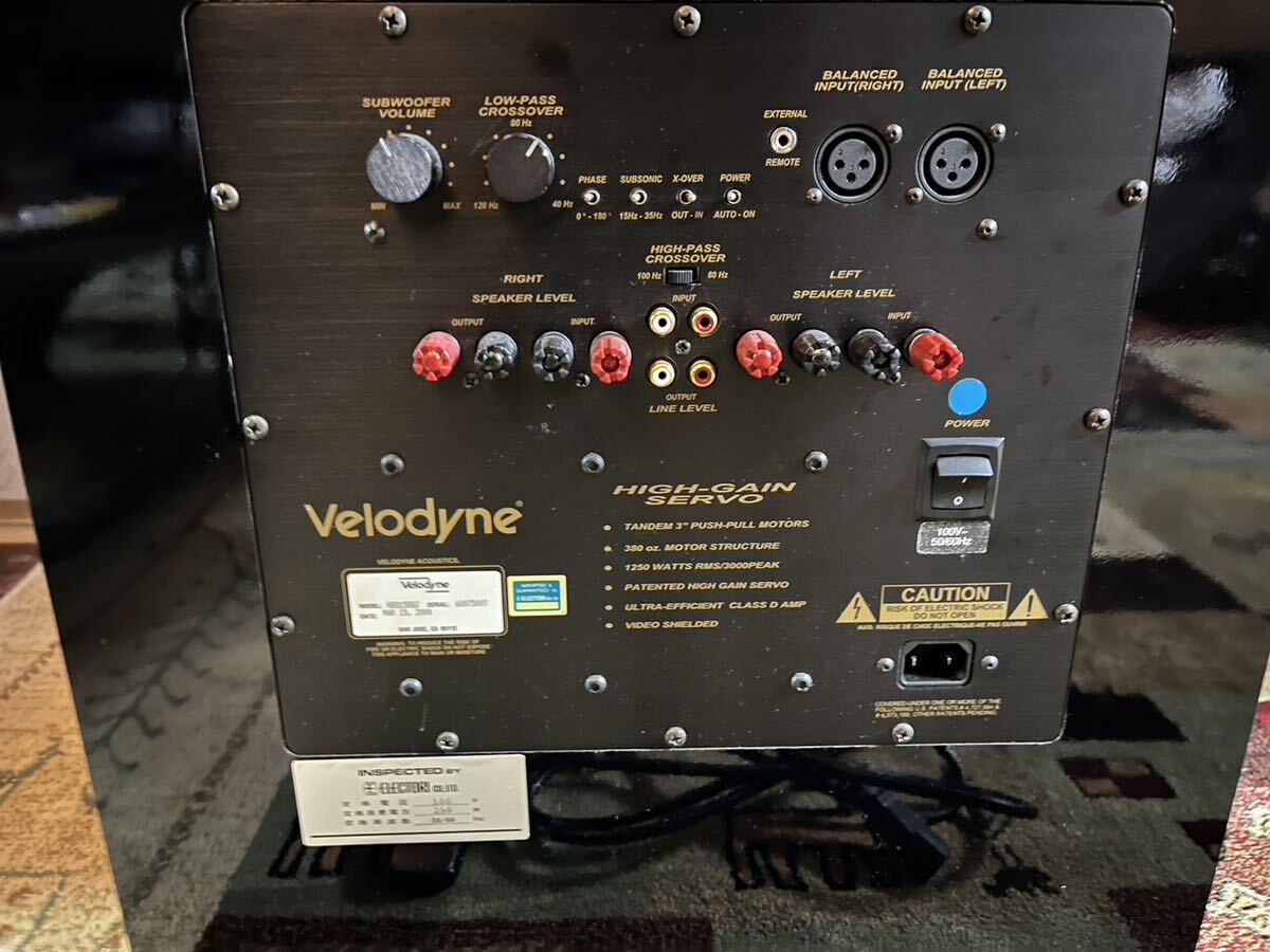 14110円 中古品ベロダイン VELODYNE HGS15BGJ ウーファー 14110円 中古品ベロダイン VELODYNE HGS15BGJ ウーファー