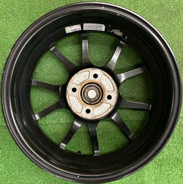 ☆Weds SPORT SA-10R☆15インチ☆15×5J+45/100/4Hハブ径約65㍉☆ウェッズスポーツ中古品☆センターキャップ腐食あり4本SET送料無料の画像5