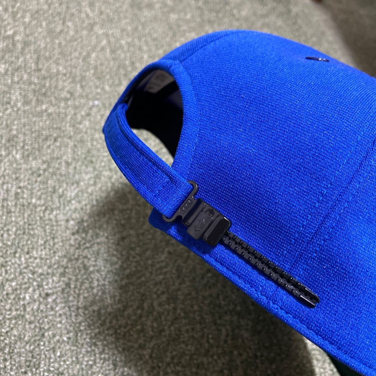 三菱 MITSUBISHI キャップ 帽子 ブルー 青 レア 美品 ヴィンテージ_画像4
