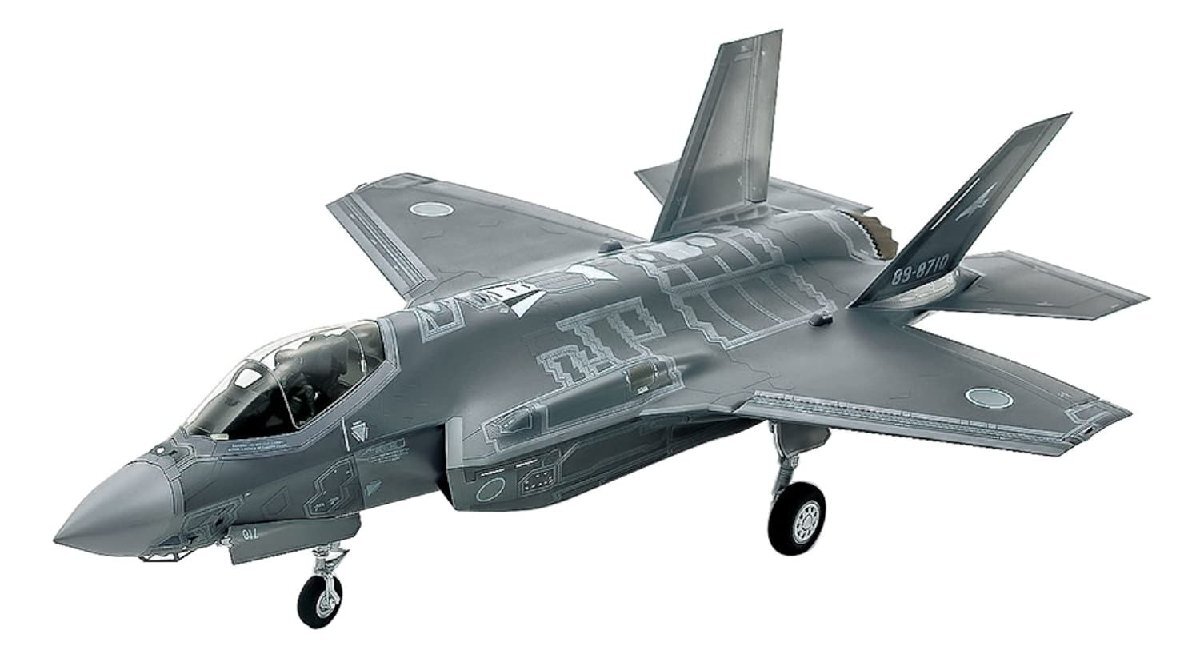 タミヤ 1/48 傑作機シリーズ No.124 ロッキード マーチン F-35A ライトニングII プラモデル 61124_画像1