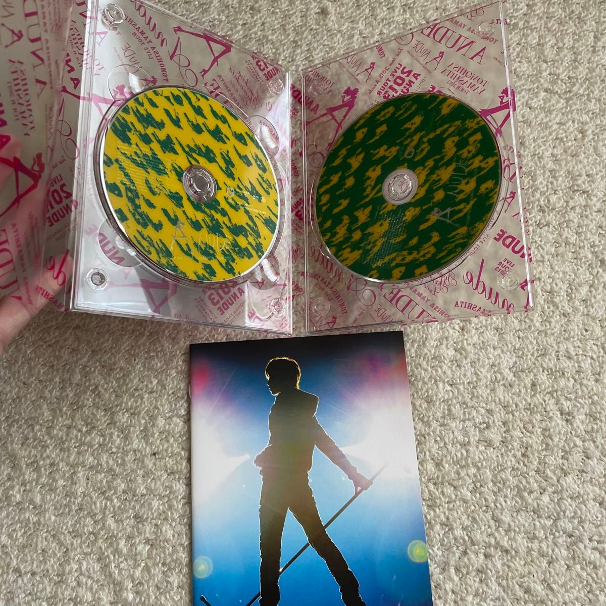 山下智久　ANUDE  CD &DVD2枚セット