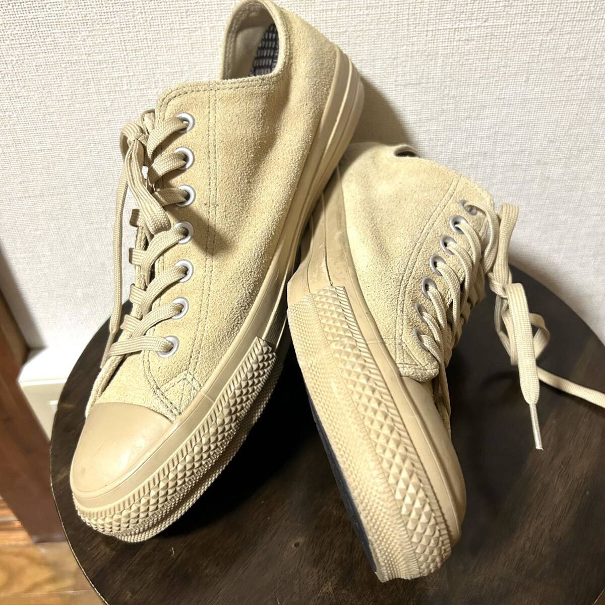 29cm! Converse ×GORE-TEX suede beige box less .converse Converse ALL STAR 100 GORE-TEX SUEDE MN OX all Star 100