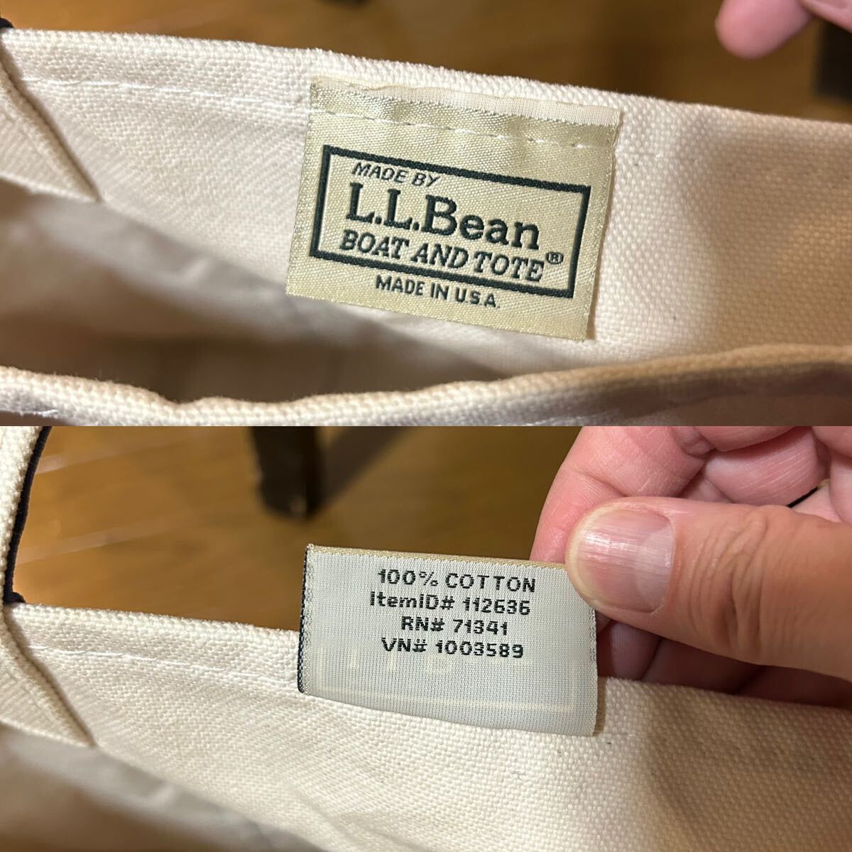 中ぶり USA製エルエルビーン山タグ付き L L BEAN 中古古着 中ぶり USA製エルエルビーン山タグ付き L L BEAN 中古古着