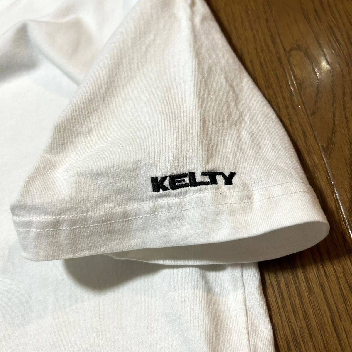 XLサイズ！KELTY ケルティ 古着半袖ポケットTシャツ 白 半袖Tシャツ クルーネック ホワイト 