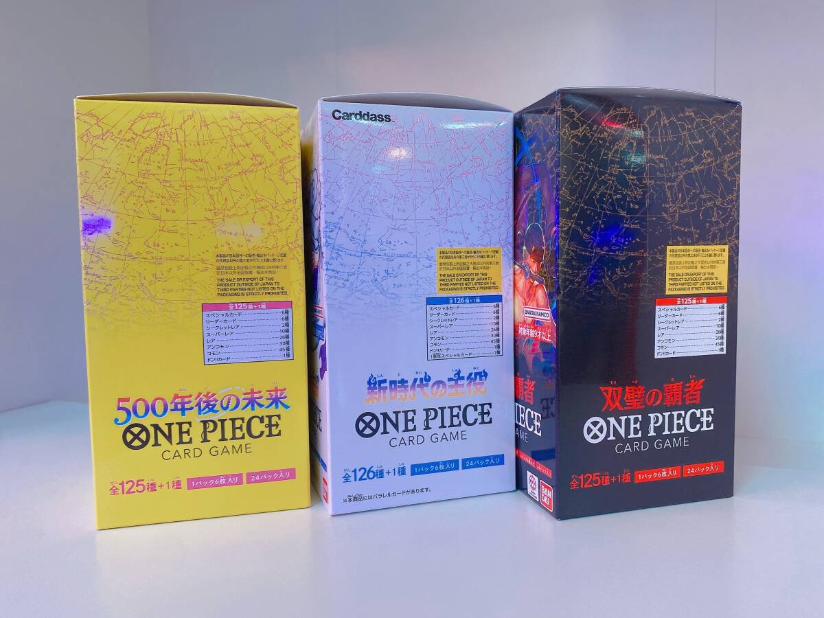 セロテープ付 未開封BOX ONE PIECE ワンピースカードゲーム 新時代の主役 双璧の覇者 500年後の未来の画像2