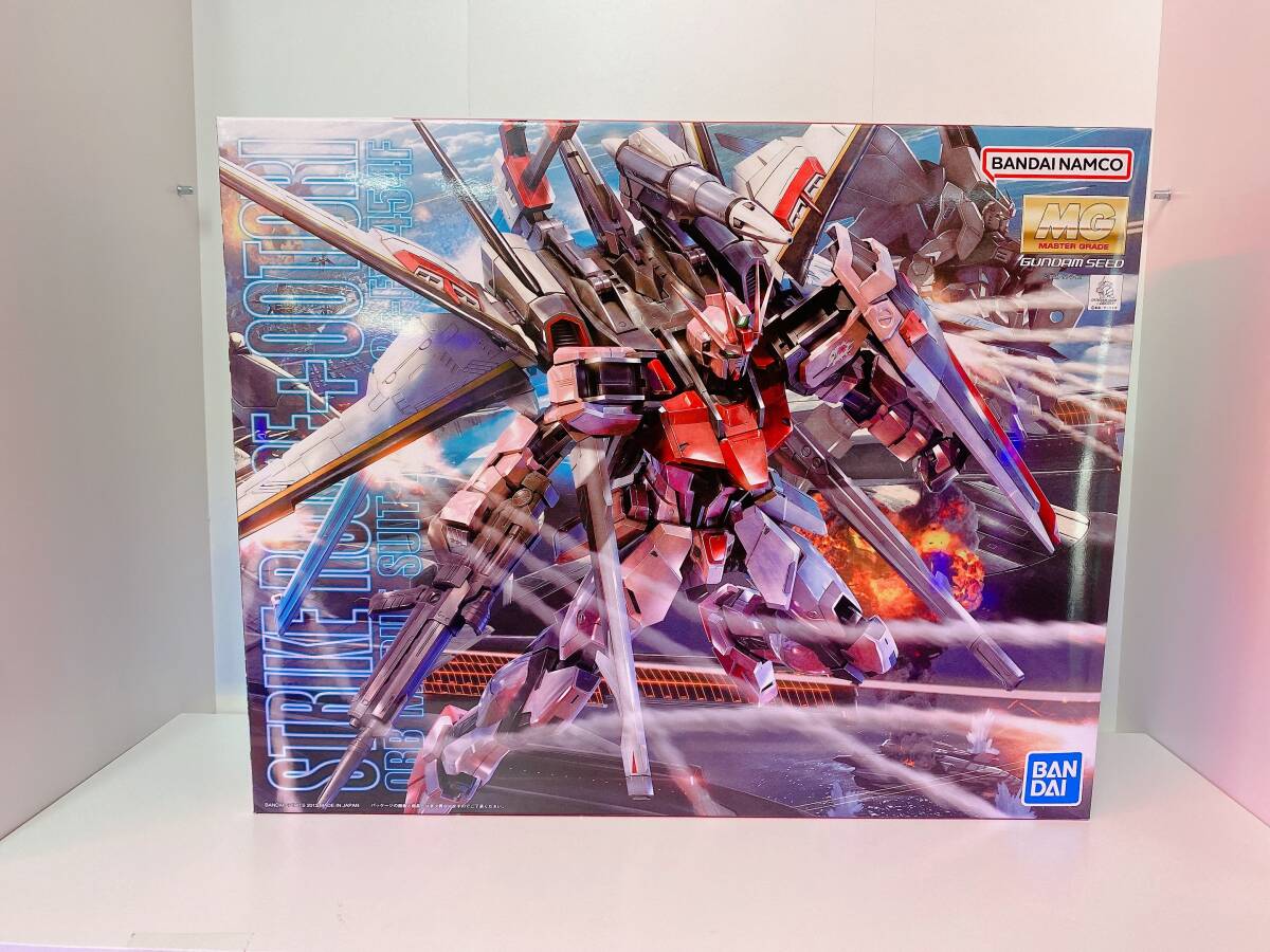 新品 ストライクルージュ オオトリ装備 Ver.RM （1/100スケール MG 機動戦士ガンダムSEED DESTINY 2228590）の画像1