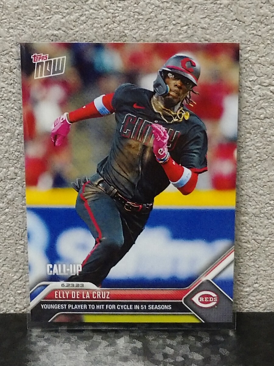 【Elly De La Cruz】2023 TOPPS now デラクルーズ no.485の画像1